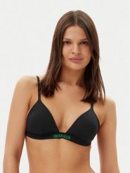 Calvin Klein Swimwear Góra od bikini KW0KW02785 Czarny. Czarne bikini Calvin Klein Swimwear, bez wzorów, z syntetyku. Za 199.99 zł.
