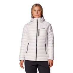 Columbia Kurtka Arctic Crest. Białe kurtki Columbia, bez wzorów, bez kaptura. Za 986.99 zł.