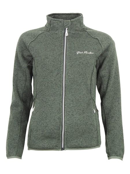 Peak Mountain Kurtka polarowa "Ator" w kolorze khaki rozmiar: S. Brązowe kurtki Peak Mountain, s, bez wzorów, z polaru, bez kaptura. Za 148.61 zł.