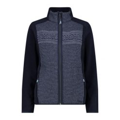 Polar damski zapinany na zamek CMP Arctic Oeko-Tex®. Niebieskie bluzy z polaru CMP, bez wzorów, z polaru. Za 506.50 zł.