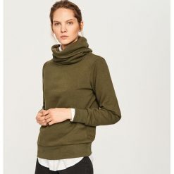 Bluza z szerokim golfem - Khaki. Bluzy marki Reserved. W wyprzedaży za 49.99 zł.