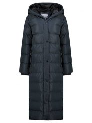 Geographical Norway Płaszcz pikowany "Belen" w kolorze granatowym rozmiar: L. Niebieskie płaszcze Geographical Norway, l, bez wzorów, bez kaptura. Za 295.95 zł.