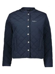 Pepe Jeans Kurtka pikowana w kolorze granatowym rozmiar: S. Niebieskie kurtki Pepe Jeans, s, bez wzorów, z jeansu, bez kaptura. Za 184.89 zł.