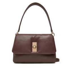 Torebka Tommy Hilfiger. Brązowe torebki klasyczne Tommy Hilfiger, bez wzorów, klasyczne, bez dodatków. Za 1,099.00 zł.