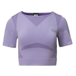 Koszulka damska IQ Ingel TOP WMNS - fioletowa, Rozmiar S. Fioletowe topy sportowe IQ, s, bez wzorów, z elastanu. Za 99.99 zł.