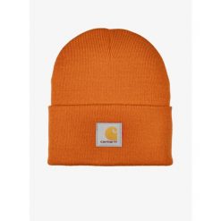 Czapka zimowa Carhartt Watch Hat - marmalade. Brązowe czapki zimowe Carhartt, bez wzorów, sportowe. Za 70.99 zł.