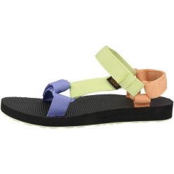 Buty do chodzenia damskie Teva Original Universal. Czerwone buty trekkingowe Teva, z gumy, bez zapięcia. Za 431.00 zł.