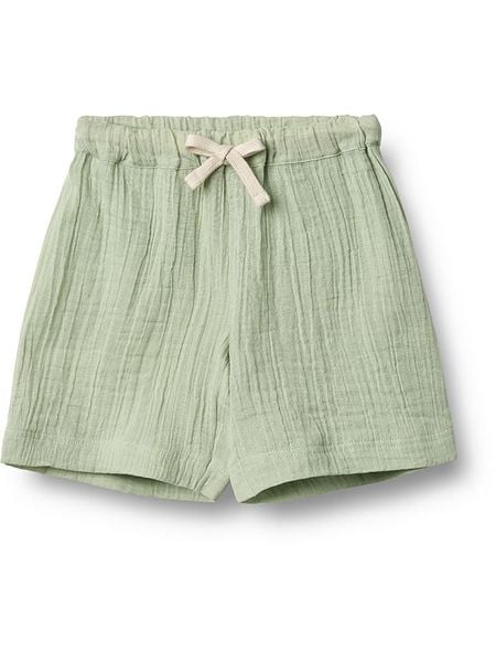 Wheat Szorty "Atlasz" w kolorze miętowym rozmiar: 104. Zielone szorty Wheat, bez wzorów. Za 65.69 zł.