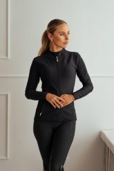 Bluza techniczna z zamkiem JD ATTACK Elite. Brązowe bluzy JD ATTACK, l, bez wzorów, z materiału, bez kaptura, na fitness i siłownię. Za 269.00 zł.