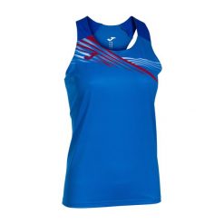 Tank top do biegania damski Joma Elite X. Niebieskie topy Joma, xs, bez wzorów, do biegania. W wyprzedaży za 127.00 zł.