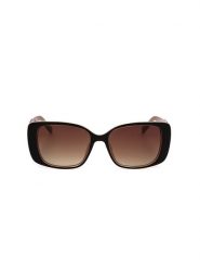 Karen Millen Damskie okulary przeciwsłoneczne w kolorze czarno-brązowo-beżowym rozmiar: 53. Brązowe okulary przeciwsłoneczne Karen Millen, bez wzorów, z tworzywa sztucznego, sztuczne. Za 224.95 zł.