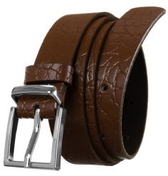 Pasek damski brązowy Rovicky ZPD-S2,5GK. Brązowe paski ROVICKY, bez wzorów, ze skóry. Za 38.99 zł.