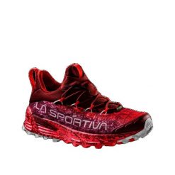 Buty do biegania La Sportiva Tempesta Femme w Gore-Tex. Czerwone buty trekkingowe La Sportiva, z gore-texu, bez zapięcia. Za 841.25 zł.