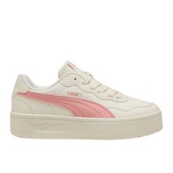 Buty Puma Court Lally Skye 400368 04 beżowy. Brązowe buty treningowe bez wzorów, z gumy, bez zapięcia, trekkingowe. Za 338.63 zł.