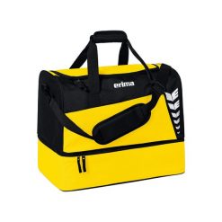 Torba treningowa Erima Six Wings Sportsbag (with bottom case). Czarne torby sportowe Erima, bez wzorów. W wyprzedaży za 144.00 zł.