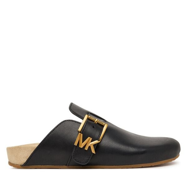 Klapki MICHAEL Michael Kors. Czarne klapki MICHAEL Michael Kors, bez wzorów, bez obcasa, bez zapięcia. Za 809.99 zł.