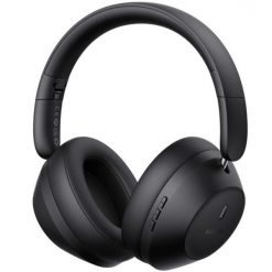 Słuchawki bezprzewodowe Baseus bluetooth 5.3 bass 30 max nauszne usb-c aux. Czarne słuchawki nauszne Baseus. Za 159.99 zł.