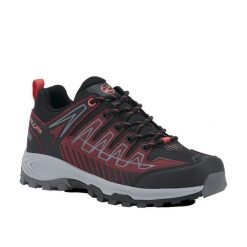 Damskie buty turystyczne Trezeta Thunder. Czerwone trekkingi Trezeta, bez wzorów, z materiału, bez zapięcia, trekkingowe. Za 368.50 zł.