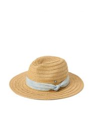LAUREN RALPH LAUREN Kapelusz 454972577003 Beżowy. Brązowe kapelusze Lauren Ralph Lauren, bez wzorów, z tworzywa sztucznego. Za 269.99 zł.