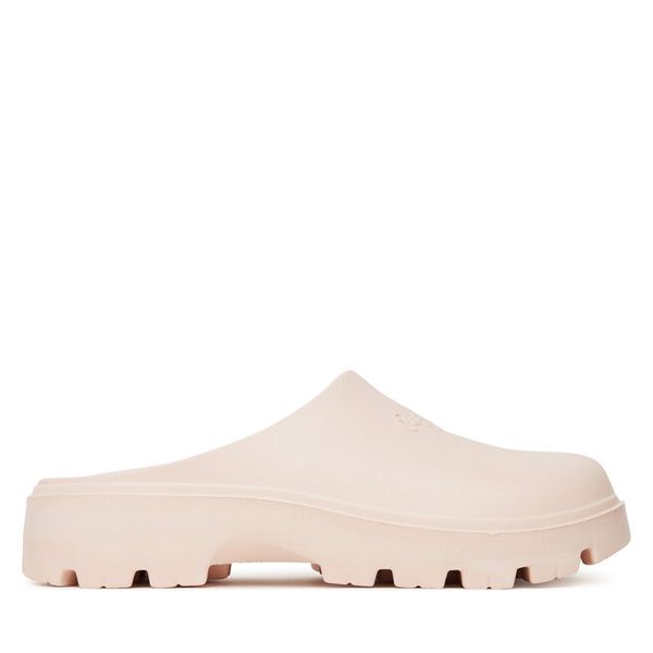 Klapki Pepe Jeans. Czerwone klapki Pepe Jeans, bez wzorów, z jeansu, bez obcasa, bez zapięcia. Za 109.99 zł.