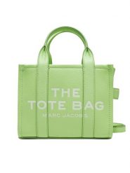 Marc Jacobs Torebka The Leather Small Tote Bag H009L01SP21 Zielony. Zielone torebki klasyczne Marc Jacobs, bez wzorów, ze skóry, bez dodatków. Za 1,219.00 zł.
