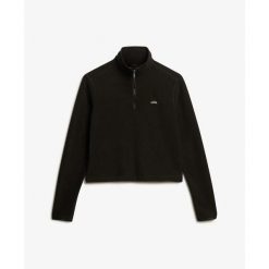 Króki polar damski z zamkiem 1/2 Superdry. Czarne bluzy z polaru Superdry, bez wzorów, z polaru. Za 288.40 zł.