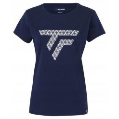Koszulka tenisowa damska Tecnifibre T-Shirt Training Tee. Niebieskie t-shirty sportowe TECNIFIBRE, s, bez wzorów, bez ramiączek, tenisowe. Za 139.99 zł.