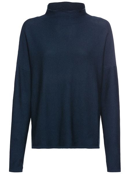 Camel Active Sweter w kolorze granatowym rozmiar: L. Niebieskie swetry Camel Active, l, bez wzorów, z bawełny, bez ramiączek. Za 262.91 zł.