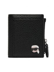 KARL LAGERFELD Portfel A4W32005 Czarny. Czarne portfele KARL LAGERFELD, bez wzorów, ze skóry. Za 339.99 zł.