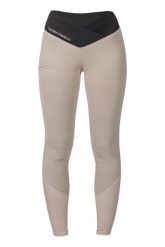 Damskie legginsy jeździeckie z pełną przyczepnością Lauria Garrelli Limone. Brązowe legginsy LAURIA GARRELLI, bez wzorów, z lycry, długie. Za 370.00 zł.