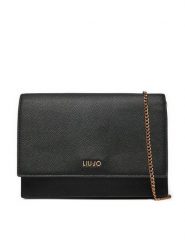 Liu Jo Torebka Ecs Xs Crossbody AF4276 E0087 Czarny. Czarne kopertówki Liu Jo, bez wzorów, ze skóry, wizytowe, bez dodatków. Za 539.99 zł.