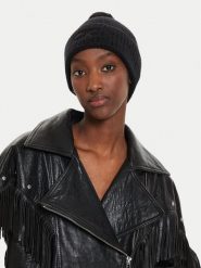 Calvin Klein Czapka Embroidery Airy K60K612586 Czarny. Czarne czapki zimowe Calvin Klein, bez wzorów, z materiału. Za 249.99 zł.