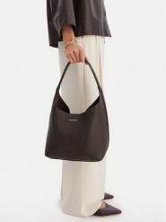 GINO ROSSI Torebka EO-LA321-1072 Brązowy. Brązowe torebki klasyczne Gino Rossi, bez wzorów, ze skóry, bez dodatków. Za 469.99 zł.