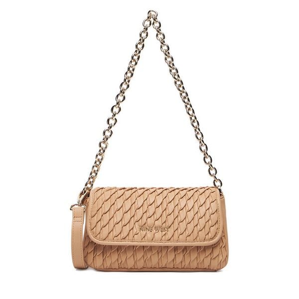 Torebka Nine West. Brązowe torebki klasyczne Nine West, bez wzorów, klasyczne, bez dodatków. Za 229.99 zł.