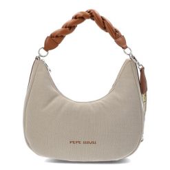 Brązowa Elegancka Torebka Damska Pepe Moll. Brązowe torebki klasyczne Pepe Moll, bez wzorów, eleganckie, bez dodatków. Za 323.99 zł.
