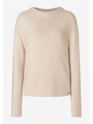 More & More Sweter w kolorze beżowym rozmiar: 44. Brązowe swetry More & More, bez wzorów, bez ramiączek. Za 159.95 zł.