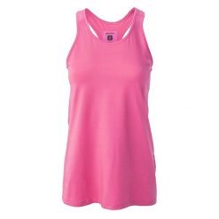 Damski tank top Martes Lina. Czerwone topy MARTES, bez wzorów, eleganckie, bez kołnierzyka, bez ramiączek. Za 59.43 zł.