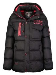 Geographical Norway Kurtka pikowana "Citernier" w kolorze czarnym rozmiar: L. Czarne kurtki Geographical Norway, l, bez wzorów, bez kaptura. Za 273.45 zł.