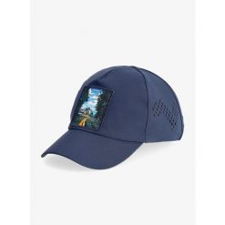 Czapka z daszkiem Crazy Cap Bro - van. Niebieskie czapki z daszkiem Crazy, bez wzorów. Za 209.99 zł.
