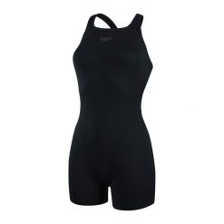 Strój kąpielowy damski Speedo Eco Endurance. Czarne stroje jednoczęściowe Speedo, bez wzorów, sportowe. Za 249.99 zł.