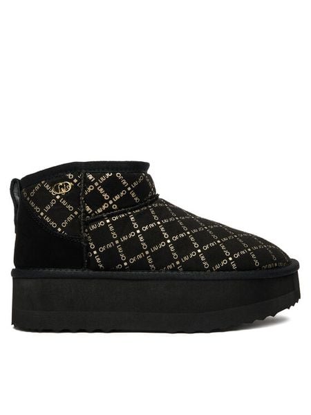 Liu Jo Śniegowce Jane 01 SF5105 TX098 Czarny. Czarne śniegowce Liu Jo, bez wzorów, z materiału, bez zapięcia. Za 629.99 zł.