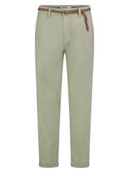 Sublevel Spodnie chino w kolorze jasnozielonym rozmiar: XXL. Zielone chinosy Sublevel, xxl, bez wzorów, ze skóry. Za 126.99 zł.