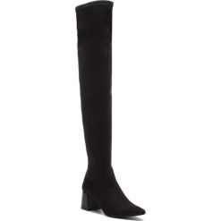 Muszkieterki ZINDA - 3651 Daino Negro. Czarne kozaki Zinda, z materiału. Za 659.00 zł.