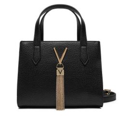 Torebka Valentino. Czarne torebki klasyczne Valentino, bez wzorów, bez dodatków. Za 299.99 zł.