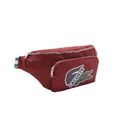 Saszetka typu nerka dla dorosłych Lacoste. Czerwone nerki i saszetki Lacoste, z aplikacjami, z gumy, eleganckie, duże, bez dodatków. Za 487.00 zł.