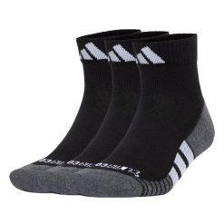 Skarpety Performance CLIMACOOL Cushioned Quarter 3-Pack. Białe skarpetki adidas, bez wzorów, z materiału. Za 64.95 zł.