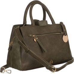 Kuferek khaki LuluCastagnette ORION KAKI. Brązowe torebki klasyczne LuluCastagnette, bez wzorów, ze skóry ekologicznej, klasyczne, bez dodatków. Za 89.99 zł.