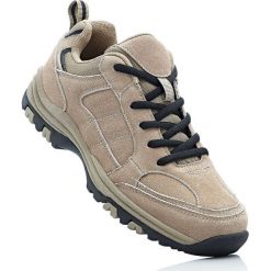 Skórzane buty trekkingowe bonprix brunatny. Buty trekkingowe marki bonprix. Za 79.99 zł.