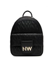 Nine West Plecak CEO-Astoria-Aura-LX10163 Czarny. Czarne plecaki Nine West, bez wzorów, z materiału, bez dodatków. Za 369.99 zł.