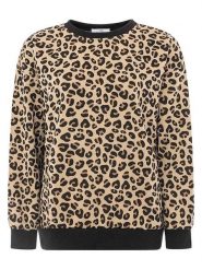 Zwillingsherz Bluza w kolorze beżowym rozmiar: XL. Brązowe bluzy Zwillingsherz, xl, bez wzorów, bez kaptura. Za 169.95 zł.